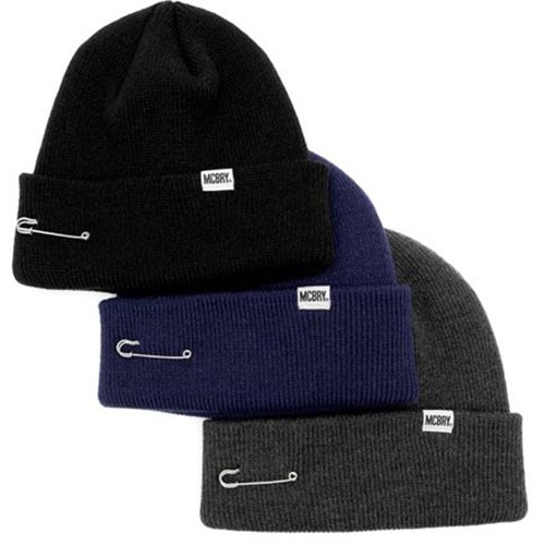 MACK BARRY マクバリー 【BEANIE(ビーニー)】 MCBRY LONG BEANIE グレー MCBRY73543｜au PAY  マーケット