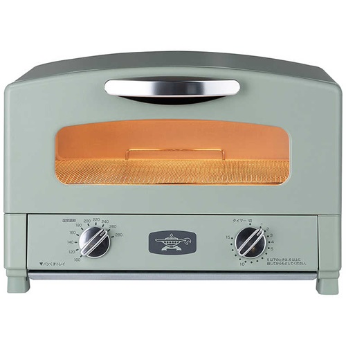 アラジン トースター グラファイトトースター 2枚焼き グリーン 日本エー・アイ・シー AET-GS13D(G)