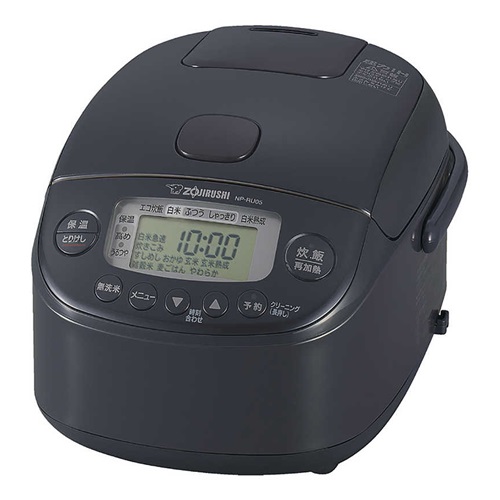 炊飯器 3合 圧力IH 象印マホービン 極め炊き NP-RU05-BZ スレートブラック 炊き分け コンパクト 小容量 一人暮らし 新生活 単身