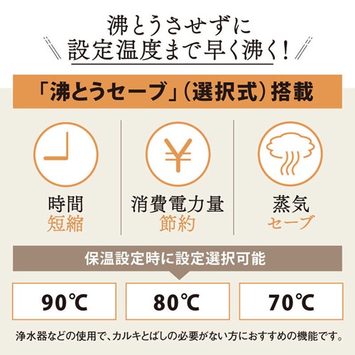 電気ポット VE電気まほうびん 優湯生 2.2L ソフトブラック 象印 CV-GD22 BM