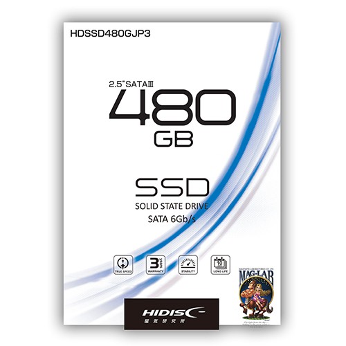 HIDISC 2.5inch SATA SSD 480GB HDSSD480GJP3