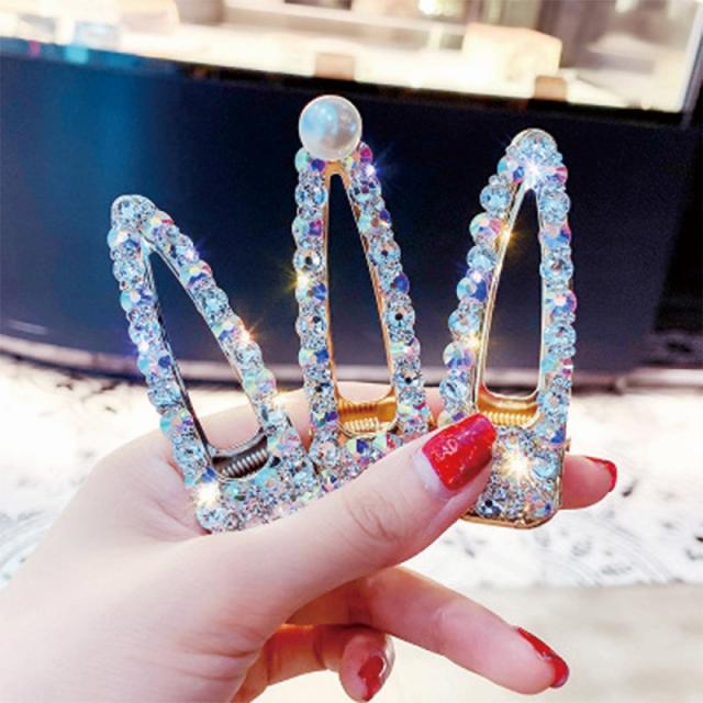 ヘアピン グリッター ヘアクリップ キラキラ アクセサリー ピン レディース クリップの通販はau Pay マーケット Another Me アナザーミー