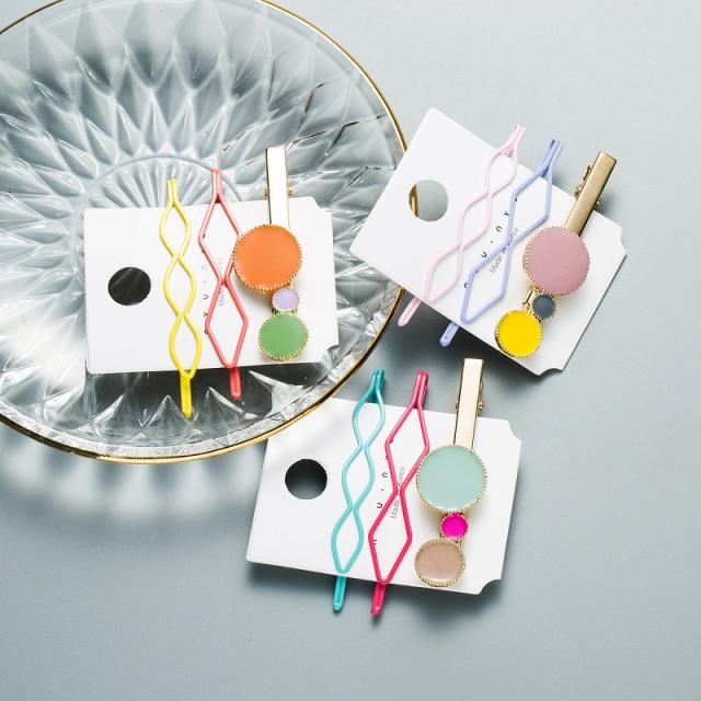 ヘアクリップ ヘアアクセサリー レディース ヘアピン キャンディーカラー おしゃれ かわいい 女性 カラフル 3点セットの通販はau Pay マーケット Another Me アナザーミー