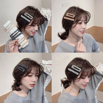ヘアクリップ ヘアアクセサリー レディース ヘアピン 女性 大理石風 ストーン柄 キラキラ ビジュー ラメ グリッター かっこいい おしゃれの通販はau Pay マーケット Another Me アナザーミー
