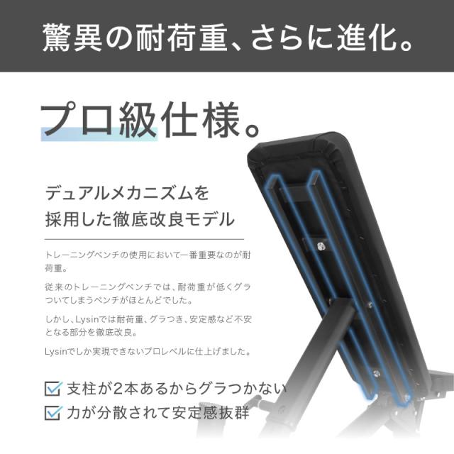 ライシン インクラインベンチ ロング プロ級 公式競技サイズ 頑丈 時短