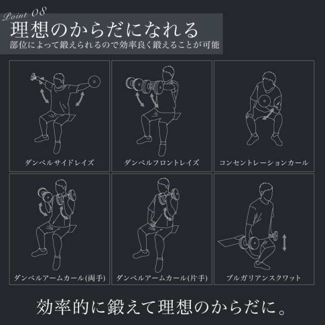 プロバーベル 32.5kg 1.5kg刻み 2個セット 可変式ダンベル 【1年保証