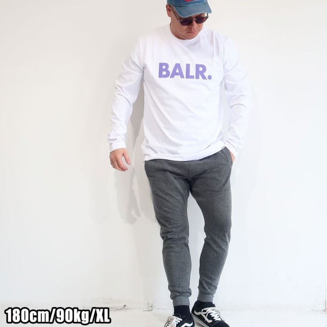 ボーラー BALR. Tシャツ 長袖 メンズ ブランド Olaf Straight Brand