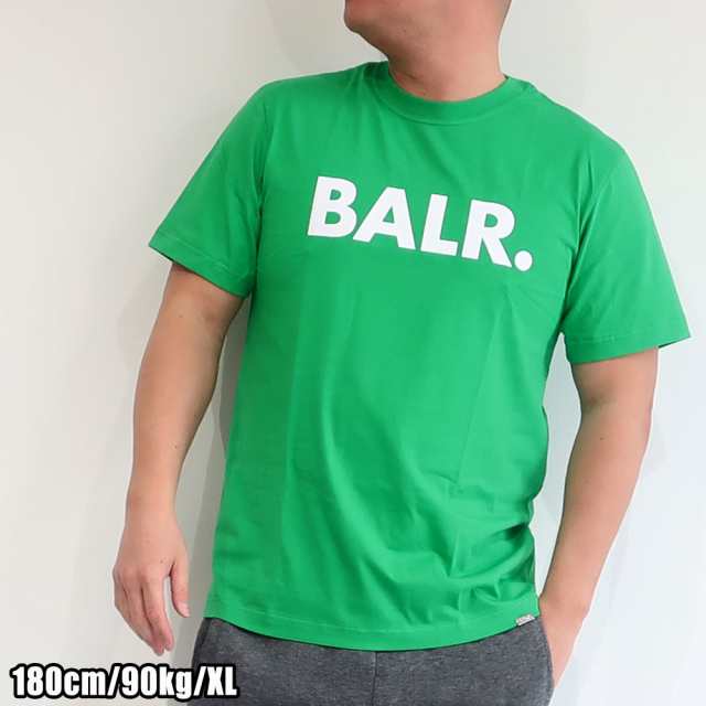 【大人気】新品タグ有り　BALR.　ボーラー 　ロゴ　半袖　Tシャツ　グレ－