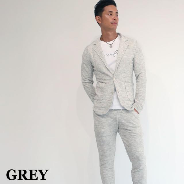 メンズ セットアップ スーツ ジャケット パンツ テーラード 黒 ブラック グレー M L おしゃれ おすすめ 新作 秋 冬 春 カジュアル 上下 の通販はau Pay マーケット Dekee デケー Wowma 店