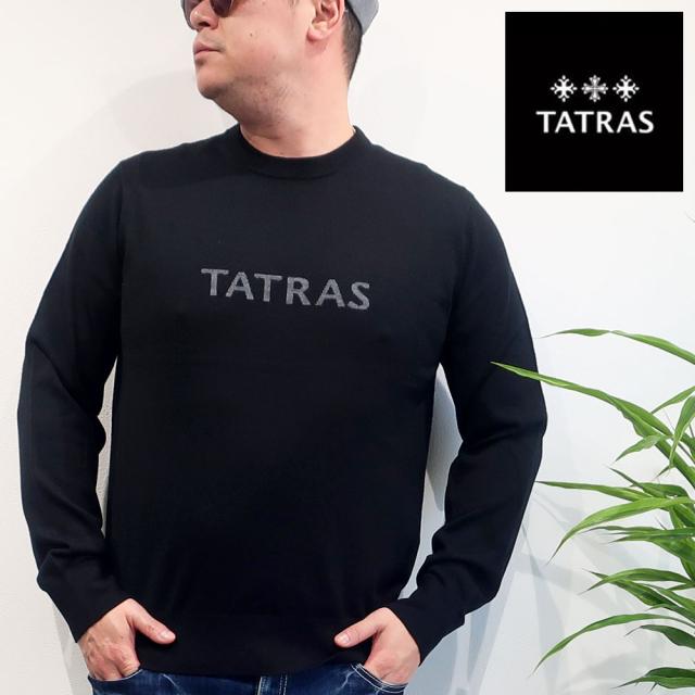 TATRAS タトラス メンズ ブランド MEDUNO メデゥノ ニット MJXA0297053588 大きいサイズ 03 04 05 BLACK ブラック 正規代理店商品