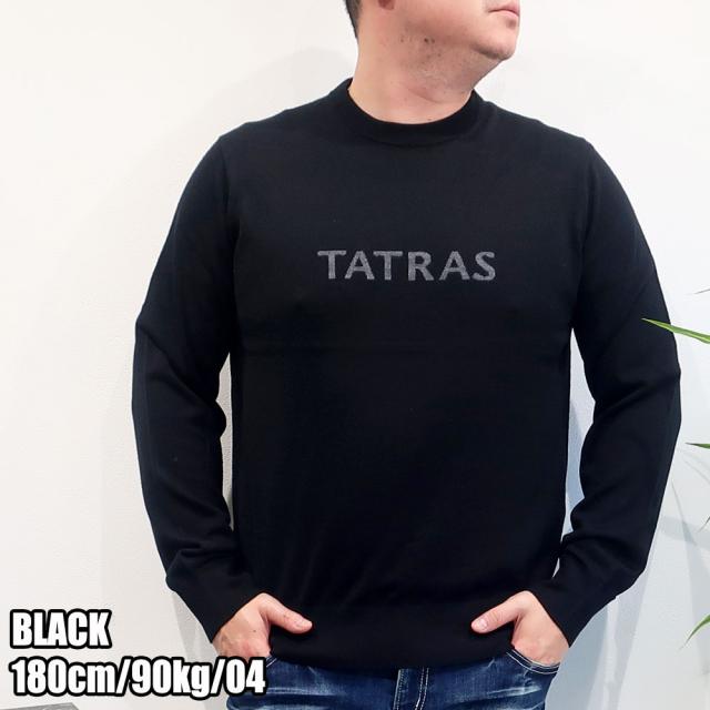 TATRAS タトラス メンズ ブランド MEDUNO メデゥノ ニット MJXA0297053588 大きいサイズ 03 04 05 BLACK ブラック 正規代理店商品