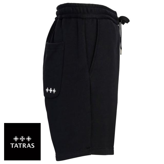 TATRAS タトラス メンズ ブランド FUSSA フッサ MCKZ0376103588 01 02 03 04 ショートパンツ スウェットパンツ BLACK GRAY ブラック グレー_5