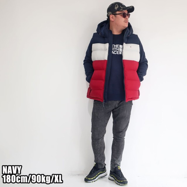 TOMMY HILFIGER メンズ 大きいサイズ アウター ブランド ダウン ベスト XL XXL 2L 3L 中綿 フード ナイロン ジャケット  コート ブルゾン