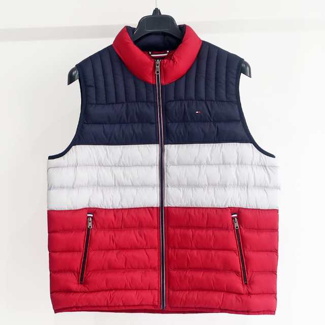 TOMMY HILFIGER メンズ 大きいサイズ アウター ブランド ダウン ベスト