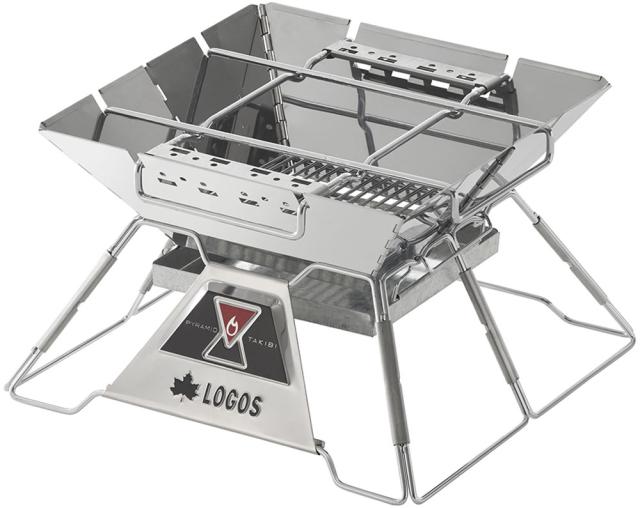 ロゴス LOGOS アウトドア LOGOS the ピラミッドTAKIBI M たき火台 焚火