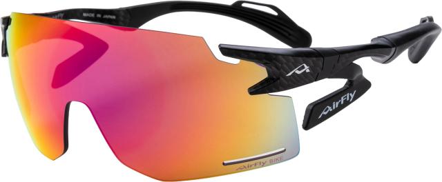 エアフライ Airfly AF301BKシリーズ非調光レンズ装着モデル メガネ 鼻パッド無し サイドパッド 熱中症対策 サングラス 跡付かない 鼻 汗 軽量 長時間 ストレス軽減 AF301C3BK