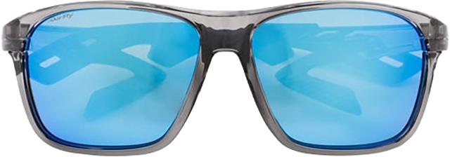 エアフライ Airfly AIRFLYスポーツサングラスAF402ブルーミラーレンズ組込みセット クリアーアッシュ×ブルーミラー 鼻パッド無い 軽量 UVカット99以上 熱中症対策  AF402C2BM