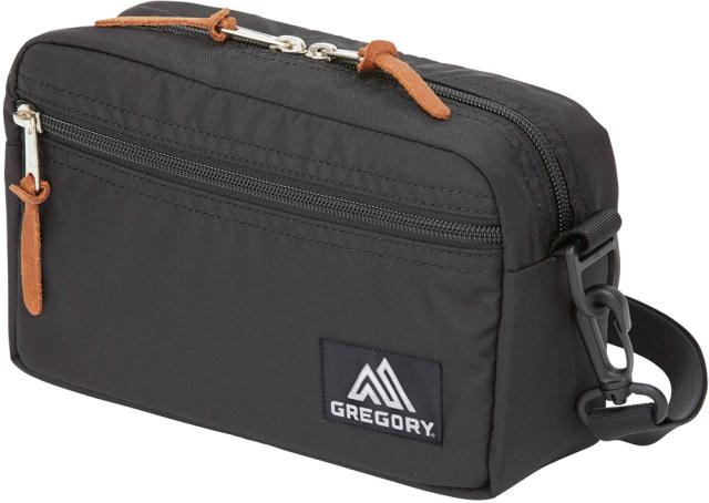 グレゴリー GREGORY パデッドショルダーポーチM ブラック PADDED SHOULDER POUCH M [CLASSICシリーズ] ショルダーバッグ ミニショルダー 旅行 タウンユース バッグ サコッシュ 653801041