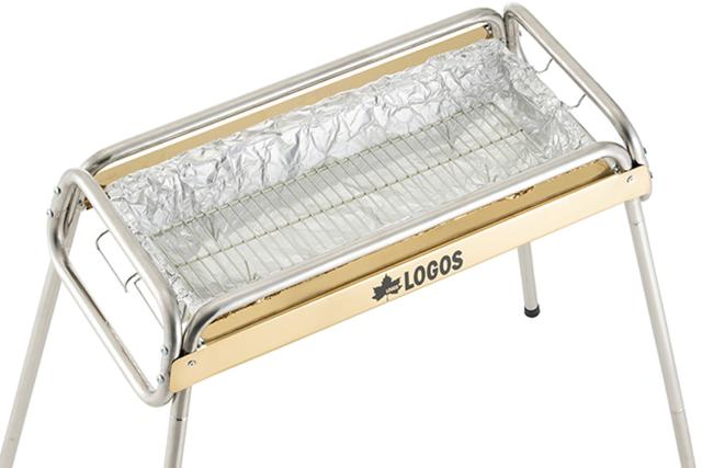 ロゴス LOGOS アウトドア BBQお掃除楽ちんシート 7m 極厚 グリル エコ