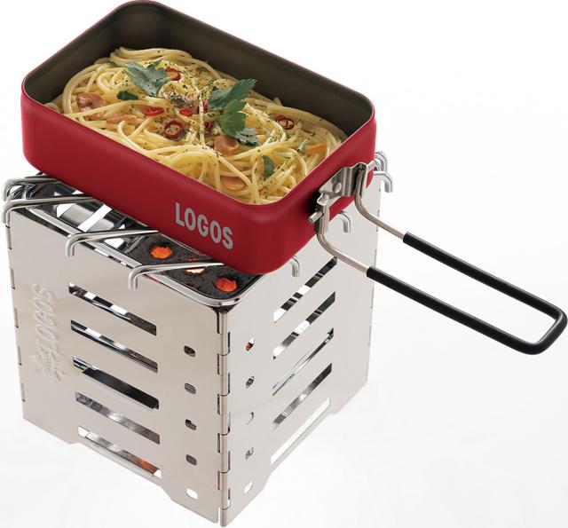 ロゴス LOGOS アウトドア LOGOS カラーメスキット レッド メスティン 飯盒 飯ごう クッカー 炊飯 料理 クッキング 直火調理可能 キャンプ ソロキャン 登山 バーベキュー 88230253_6