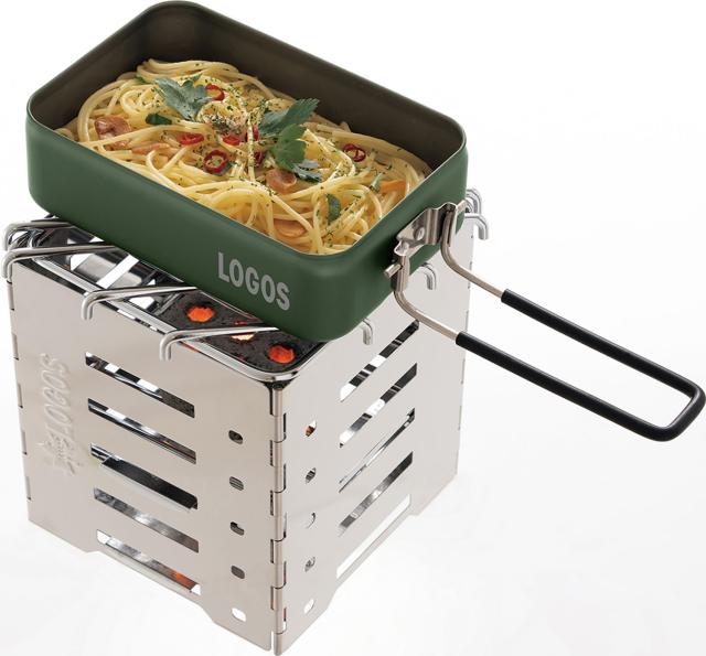 ロゴス LOGOS アウトドア LOGOS カラーメスキット グリーン メスティン 飯盒 飯ごう クッカー 炊飯 料理 クッキング 直火調理可能 キャンプ ソロキャン 登山 バーベキュー 88230254_5