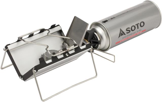 ソト SOTO アウトドア G-ストーブ ST-320 バーナー コンパクト 薄型 登山 トレッキング キャンプ ツーリング BBQ バーベキュー 調理 料理 クッキング レジャー  ST320
