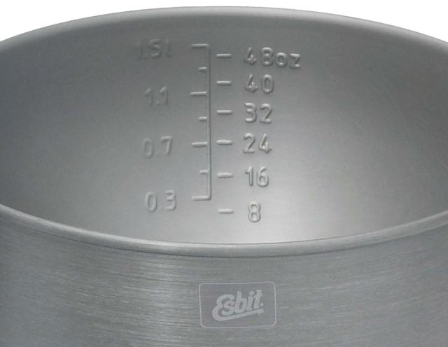 エスビット Esbit アウトドア アルミクックセット・アルコールバーナー付き キャンプ 調理グッズ キャンプ飯 BBQ ソロキャン グランピング 料理セット ESCS2350WN_7