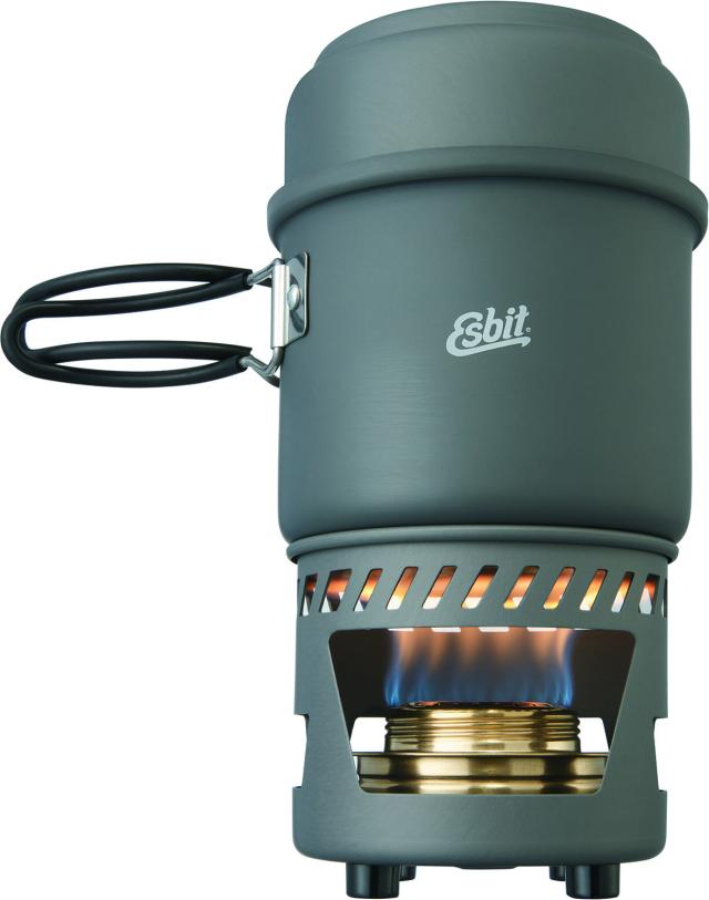 エスビット Esbit アウトドア クックセット・アルコールバーナー付 985ml ESCS985HA0