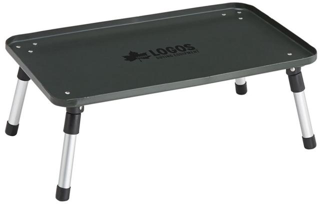 ロゴス LOGOS アウトドア ハードマイテーブル・ワイド トレー型天板 机 テーブル キャンプ レジャー BBQ バーベキュー ロースタイルテーブル ワイド ワンタッチ開閉 コンパクト収納   73189025