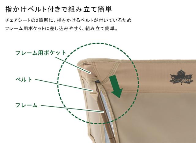 ロゴス LOGOS アウトドア Tradcanvas 回るんバケットチェア チェア