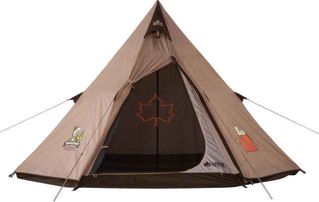 ロゴス LOGOS アウトドア SNOOPY Tepee テントーBB スヌーピー ワン