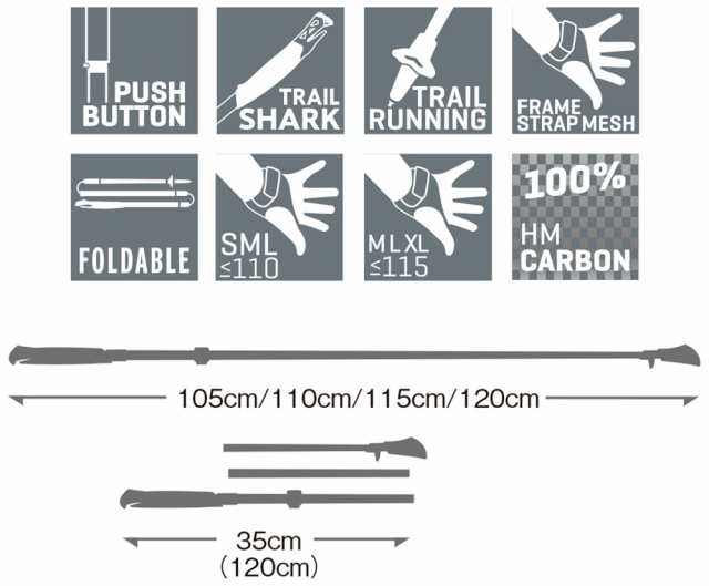 LEKI レキ アウトドア Ultra Trail FX．One Superlite 1300453 227の