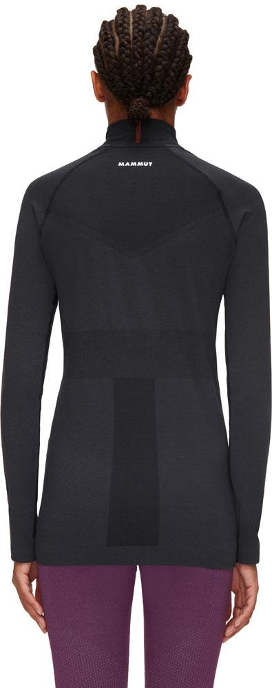 マムート MAMMUT アウトドア トリフト ハーフ ジップ ロングスリーブ レディース 女性 ウィメンズ 長袖Tシャツ 抗菌 防臭 伸縮性 ハイキング 登山 1016-01060  101601060 0001 マムート MAMMUT アウトドア トリフト ハーフ ジップ ロングスリーブ