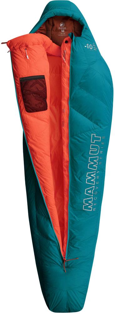 マムート MAMMUT アウトドア パフォーム ダウン バッグ -10C レディース 女性 ウィメンズ 安眠 温度調節機能 耳栓付き マグネットクロージャー 内部ポケット 2410-02650  241002650 5465