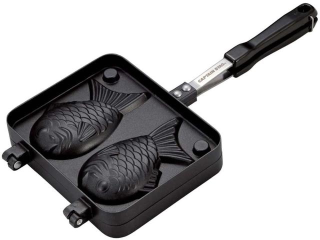 キャプテンスタッグ CAPTAIN STAG アウトドア キャストアルミ たい焼き器 たい焼き タイヤキ 鉄板 グリル 調理 アレンジ料理 簡単調理 キャンプ レジャー お家クッキング 親子料理  UG3089 4,598円