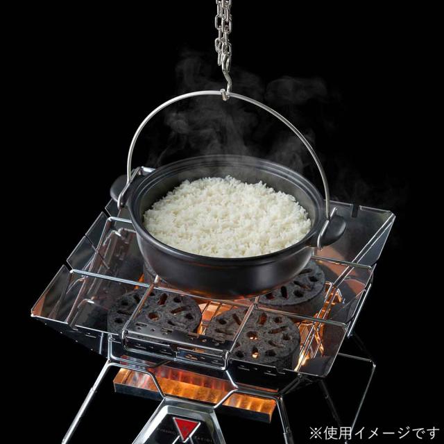 ロゴス LOGOS アウトドア  LOGOS×萬古焼 いろり吊り土鍋 萬古焼コラボ MAKIBI料理 鍋料理 調理 クッキング 料理 本格的 薪火 キャンプ BBQ バーベキュー クッカー  81062000 ロゴス LOGOS アウトドア LOGOS×萬古焼 いろり吊り土鍋 萬古焼コラボ