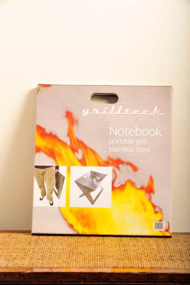 ノートブックSS バーベキューコンロ A-Plus エープラス　ダイレクトデザイン　ステンレス　notebook | A-Plus(エープラス) アウトドア キャンプ バーベキュー