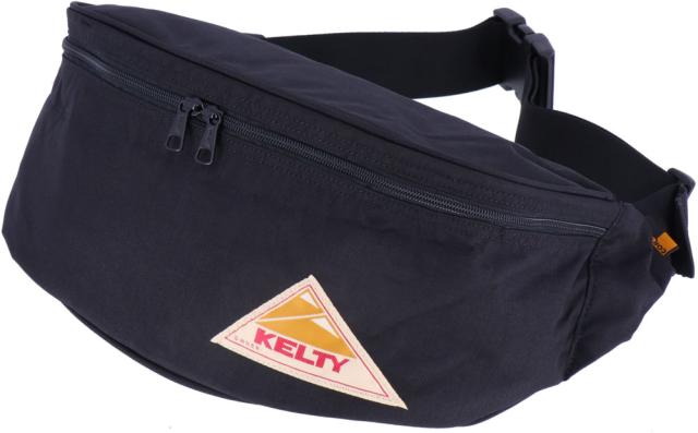 ケルティ KELTY アウトドア ビッグ ファニー 12L BIG FANNY ボディバッグ ウエストバッグ ウエストポーチ 大型 かばん 斜め掛け キャンプ フェス 通勤 通学 レジャー  32591804 BLACKの通販は