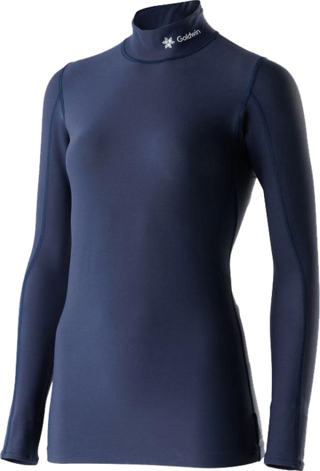 シースリーフィット C3fit 光電子ウォームハイネックロングスリーブ レディース アンダーウェア インナー 長袖 モックネック 保温 防寒 ウィンタースポーツ 着圧設計 吸汗速乾 UVケア  GCW62302 ENの通販は