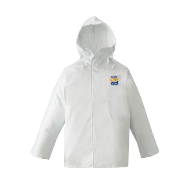 ロゴス LOGOS アウトドア マリンエクセル パーカー メンズ ホワイト S 防水 ウェア 防寒 防寒着 フード パーカー レインウェア ワークウェア 雨具 合羽 登山 キャンプ 作業服  12030614