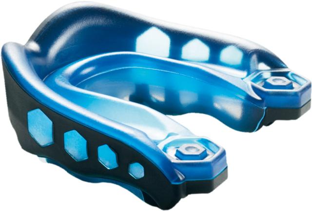 ショックドクター SHOCKDOCTOR GEL MAX ジェルマックス アダルト 13歳以上 ブルー×ブラック マウスガード マウスピース 格闘技 アメフト ラグビー ボクシング ラクロス ホッケー 6100A
