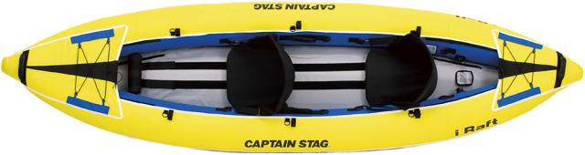 キャプテンスタッグ CAPTAIN STAG アウトドア アイラフト タンデム2