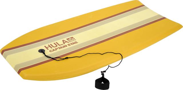 キャプテンスタッグ CAPTAIN STAG アウトドア HULA EVAボディーボード クラシックブラウン 41inc  UX1043
