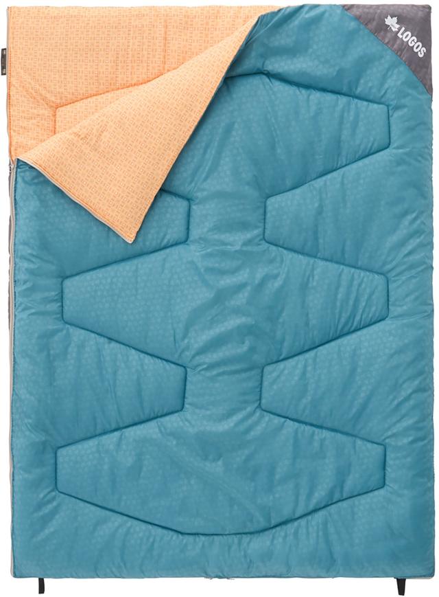 ロゴス LOGOS アウトドア ミニバンピッタリ寝袋 -2 BD シュラフ 寝具 封筒型 スリーピングバッグ クッション 洗濯可能 車中泊 キャンプ 防災 台風対策 災害対策 コンパクト  72600241