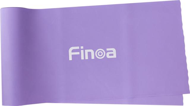 フィノア Finoa シェイプバンド 帯状 スタンダード パープル トレーニングチューブ フィットネスチューブ トレーニングバンド フィットネスバンド 運動 ダイエット ストレッチ 22146