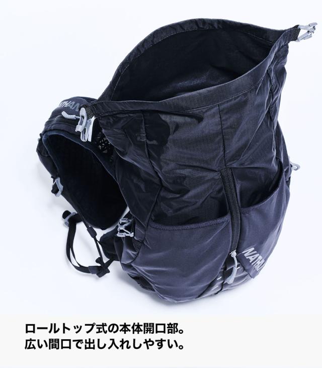 ネイサン NATHAN トレイルミックス 12L JP ザック リュックサック バッグ カバン 軽量 通気性 フィット感 ポケット リフレクター ランニング マラソン トレーニング  NS4765J 00013_3