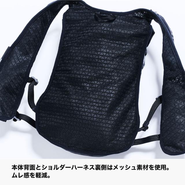 ネイサン NATHAN トレイルミックス 12L JP ザック リュックサック バッグ カバン 軽量 通気性 フィット感 ポケット リフレクター ランニング マラソン トレーニング  NS4765J 00013_5
