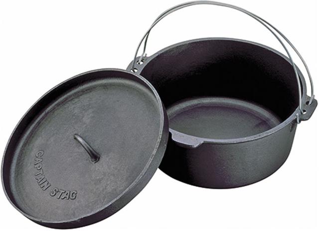 キャプテンスタッグ CAPTAIN STAG アウトドア ダッチオーブン 25cm UG-3046  UG3046