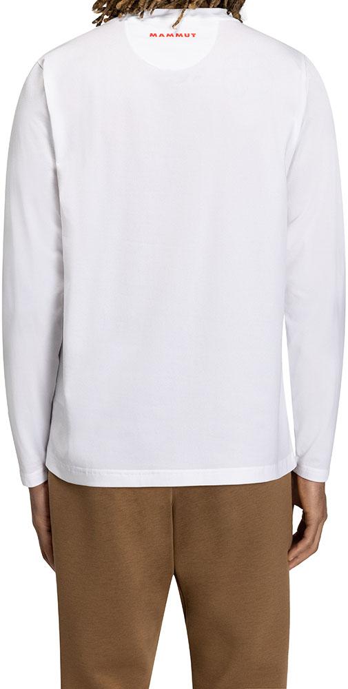 マムート MAMMUT アウトドア QD ロゴ プリント ロングスリーブ Tシャツ アジアンフィット メンズ 男性 長袖Tシャツ 速乾 お出かけ 旅行 ハイキング 買い物 1016-01030  101601030 00758_1