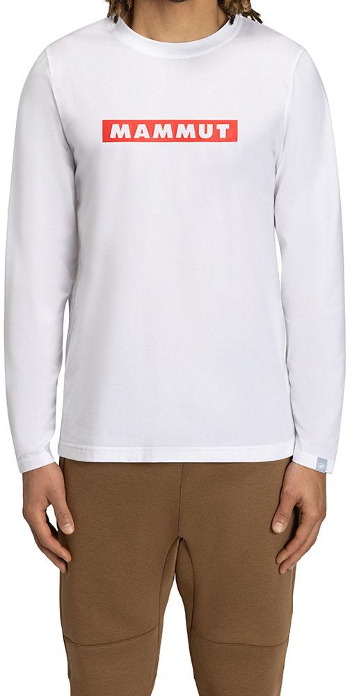 マムート MAMMUT アウトドア QD ロゴ プリント ロングスリーブ Tシャツ アジアンフィット メンズ 男性 長袖Tシャツ 速乾 お出かけ 旅行 ハイキング 買い物 1016-01030  101601030 00758_2